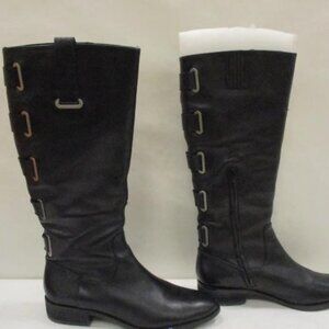 IOB Arturo Chiang At-Emery Black Sport Calf Women's boots sz 9M